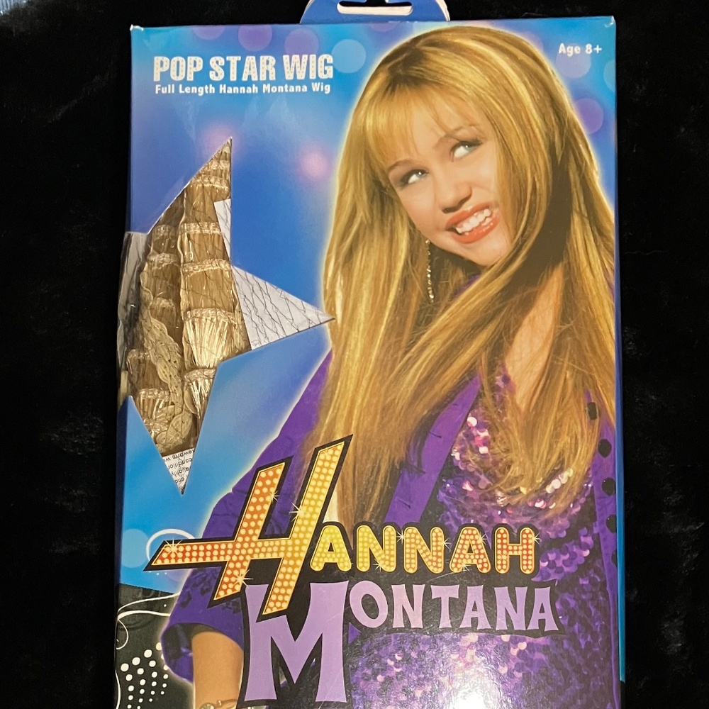 Disney | Hair | Vintage Disney Hannah Montana Pop Star Concert Wig